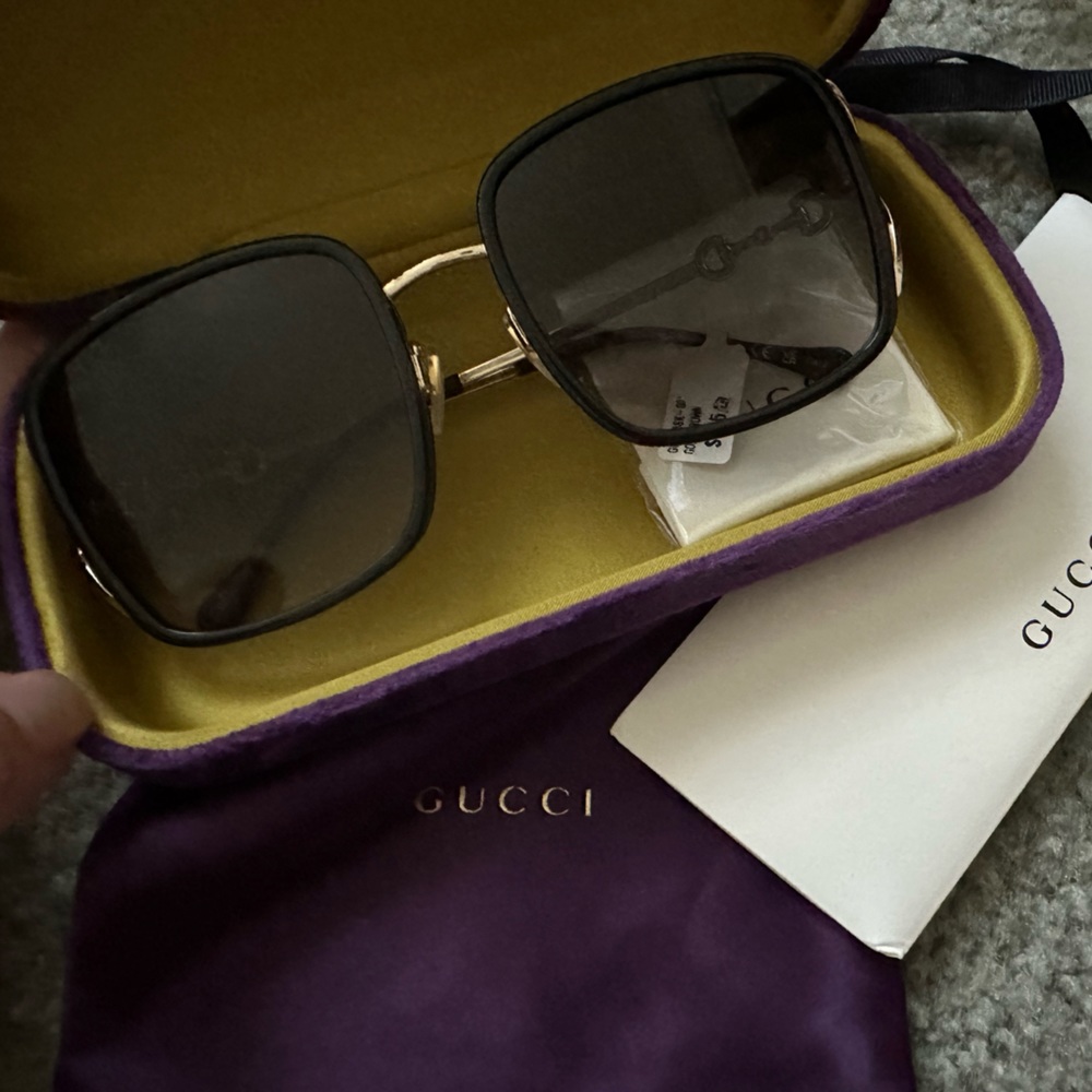 NWT Gucci horsebit sunglasses